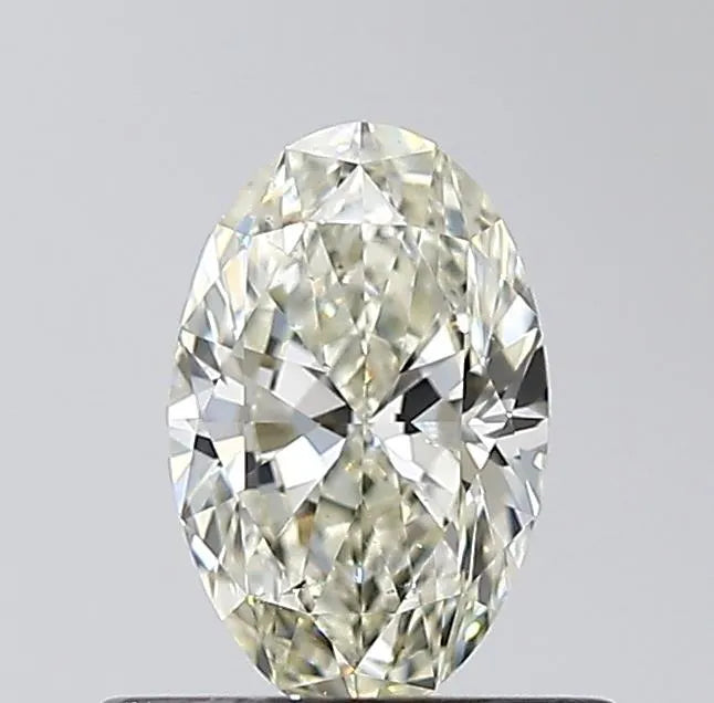 0.50ct Oval Natural Diamond (Colour L, Clarity SI1, GIA Certified)