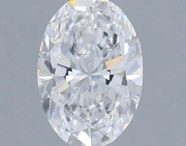 0.56ct Oval Lab Grown Diamond (Colour D, Clarity VVS2, IGI Certified)