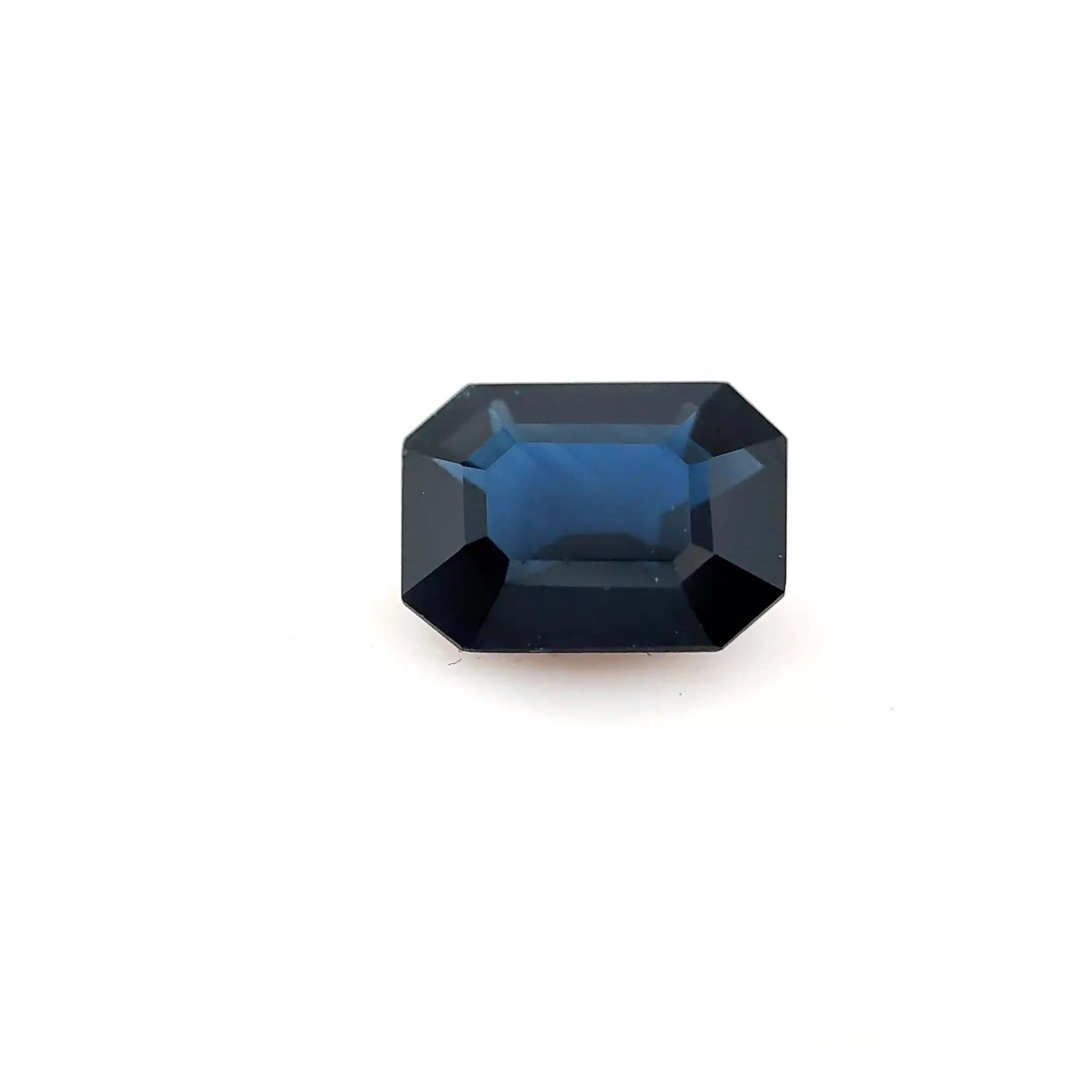 0.96ct Emerald Natural Sapphire (Colour Blue, Clarity Eye Clean, Cut Faceted)
