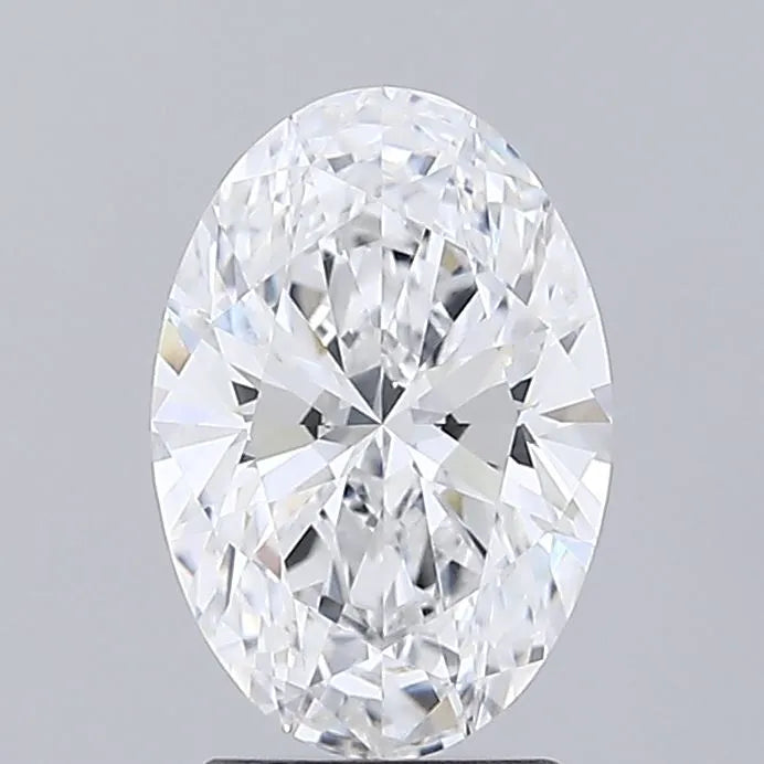 2.11ct Oval Lab Grown Diamond (Colour D, Clarity VVS2, IGI Certified)
