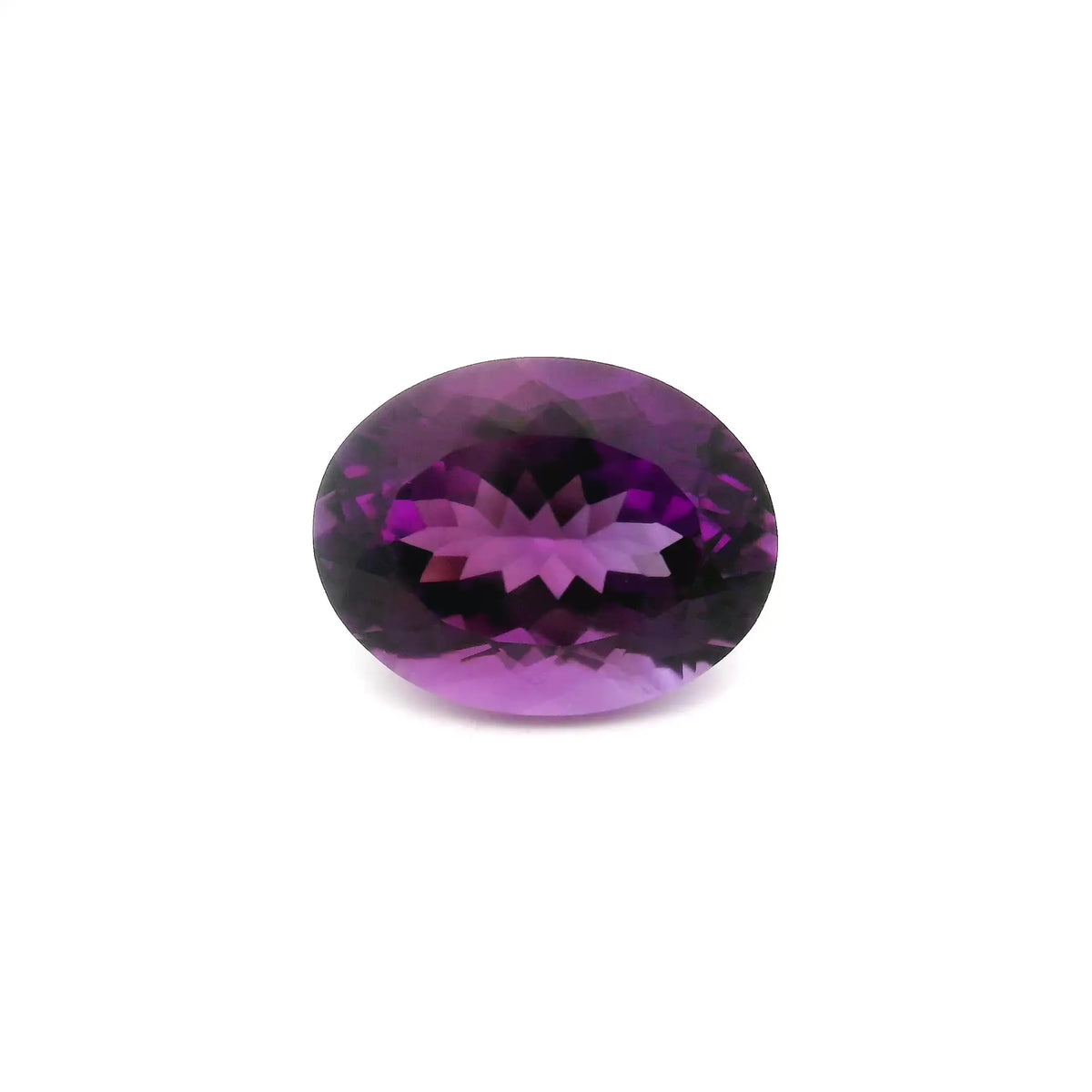 7.49ct Oval Natural Amethyst (Colour Purple, Clarity Eye Clean, Cut Faceted)