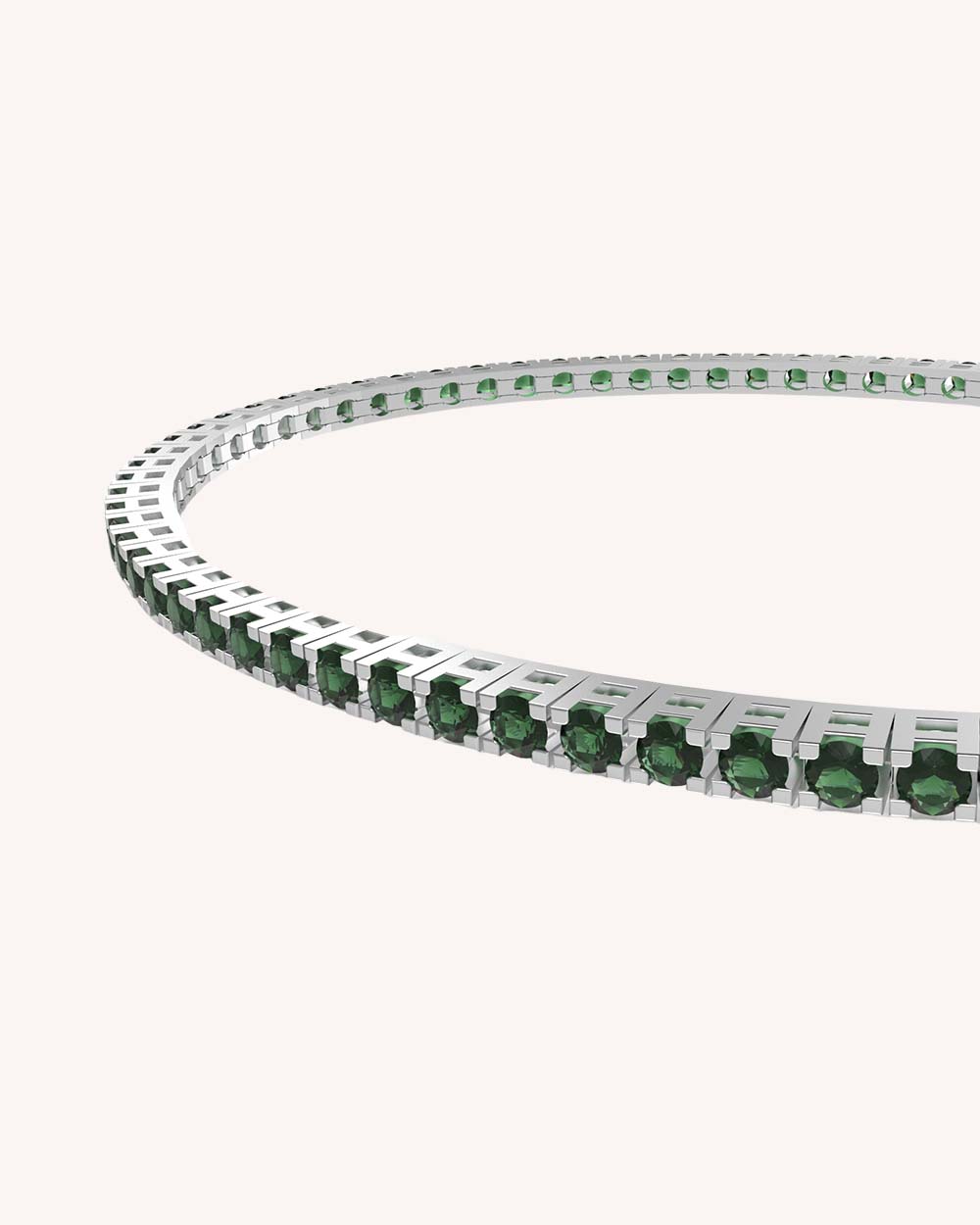 Bratara Tennis Green Forest