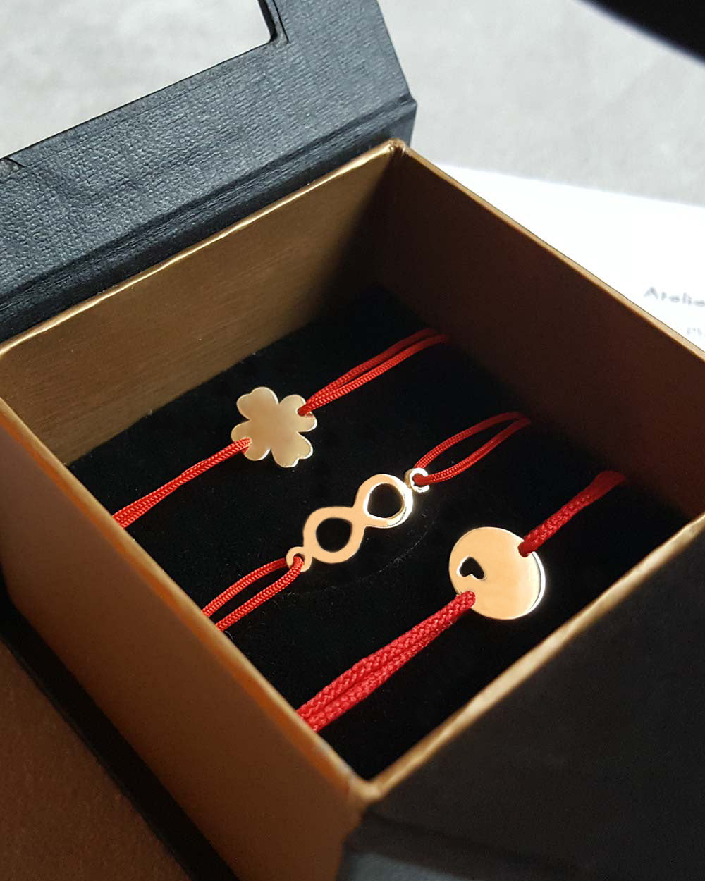 Bratara Mini Four Leaf Clover