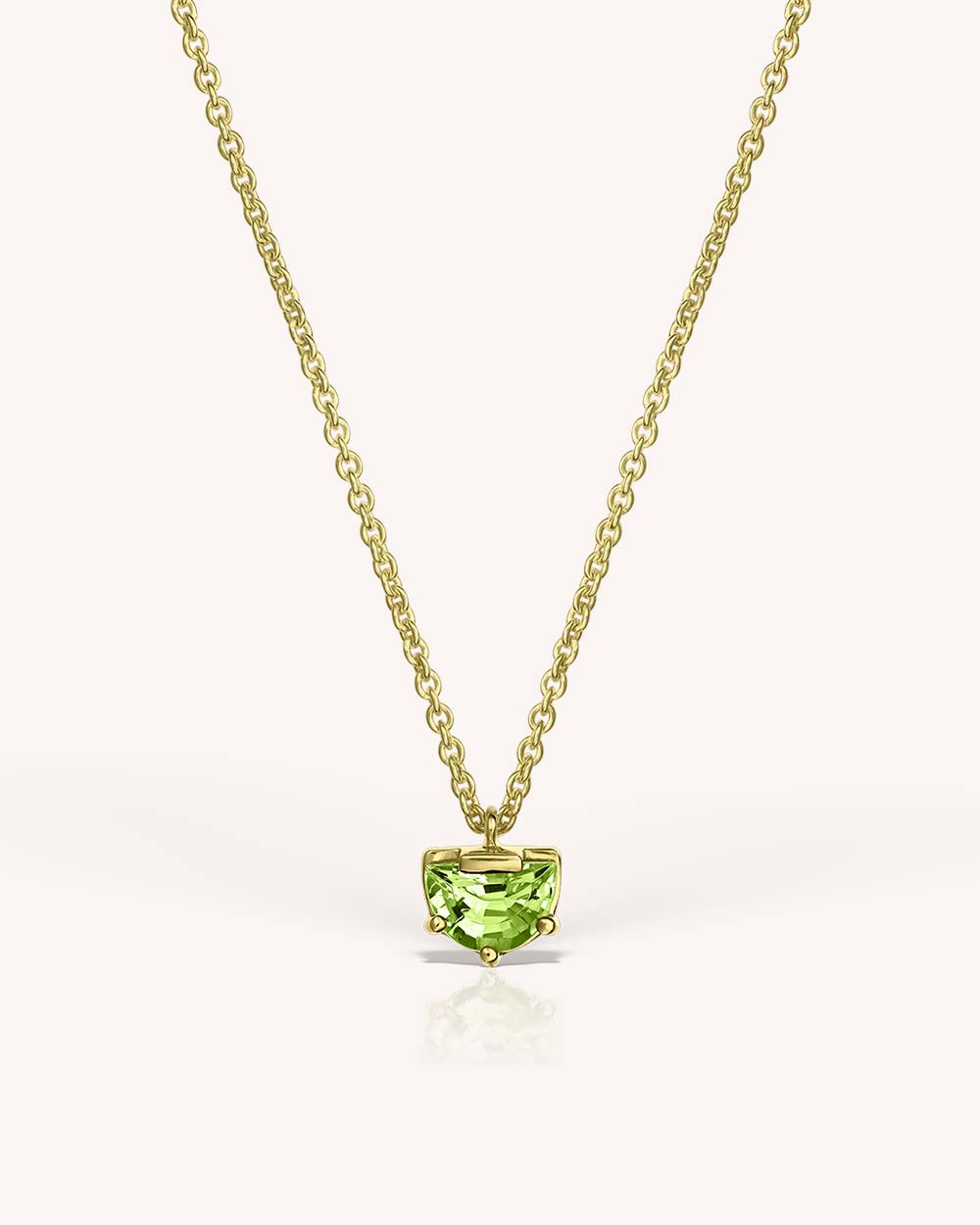 Colier Peridot Glow
