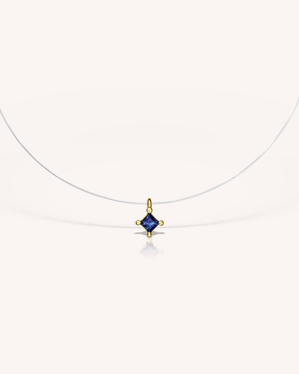 Colier guta Night Sky cu safir