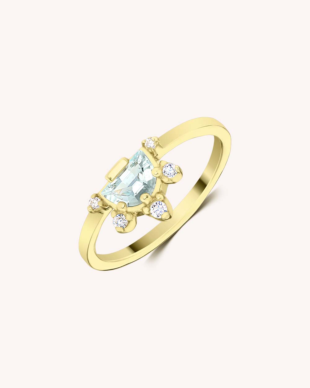 Inel Aqua Radiance