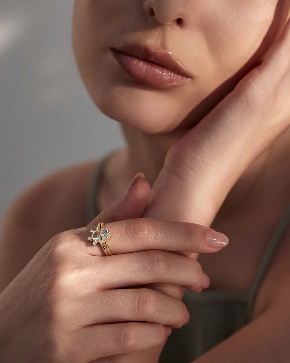 Inel Aqua Radiance