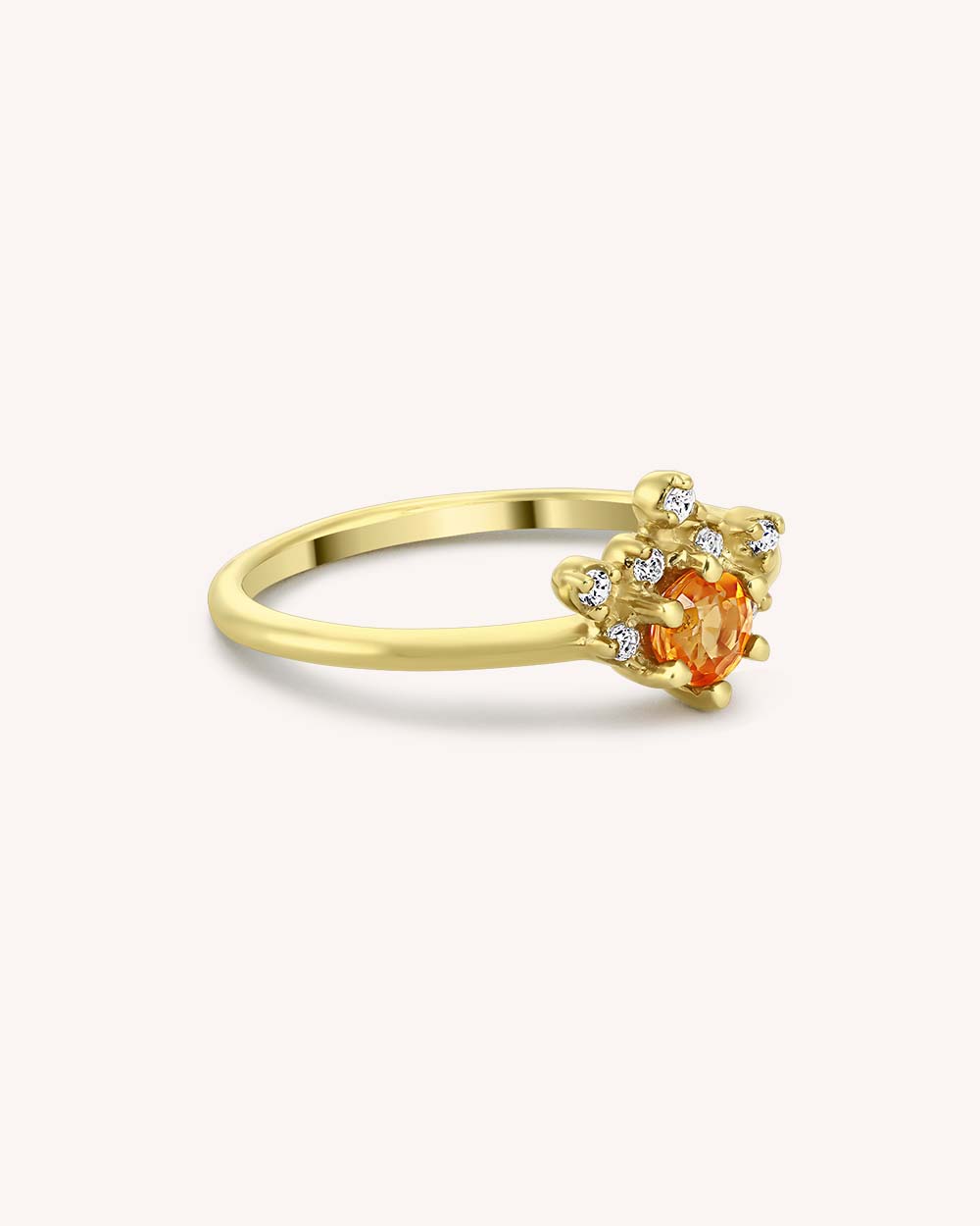 Inel Solar Tiara