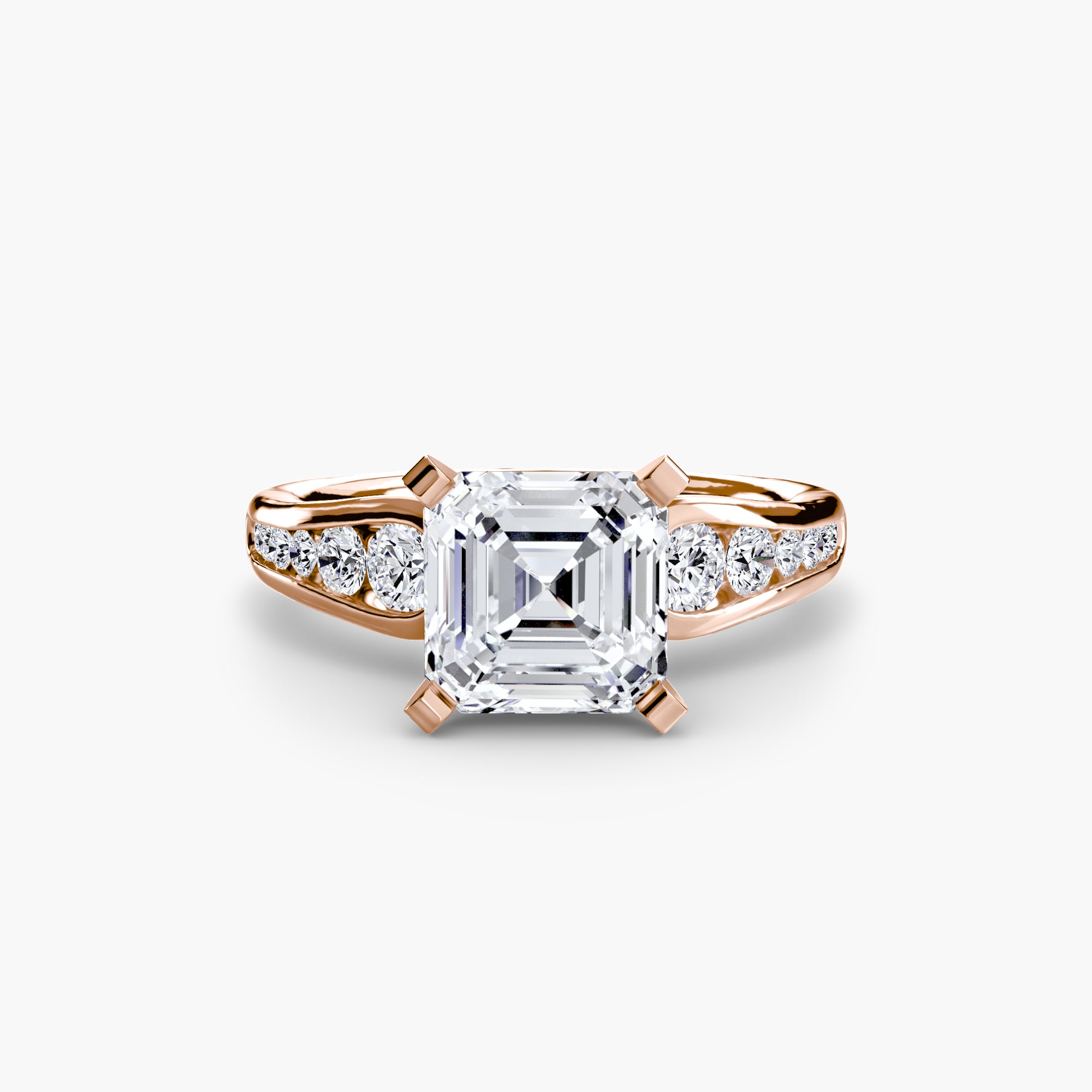 Inel de logodna Solitaire with Pavé II