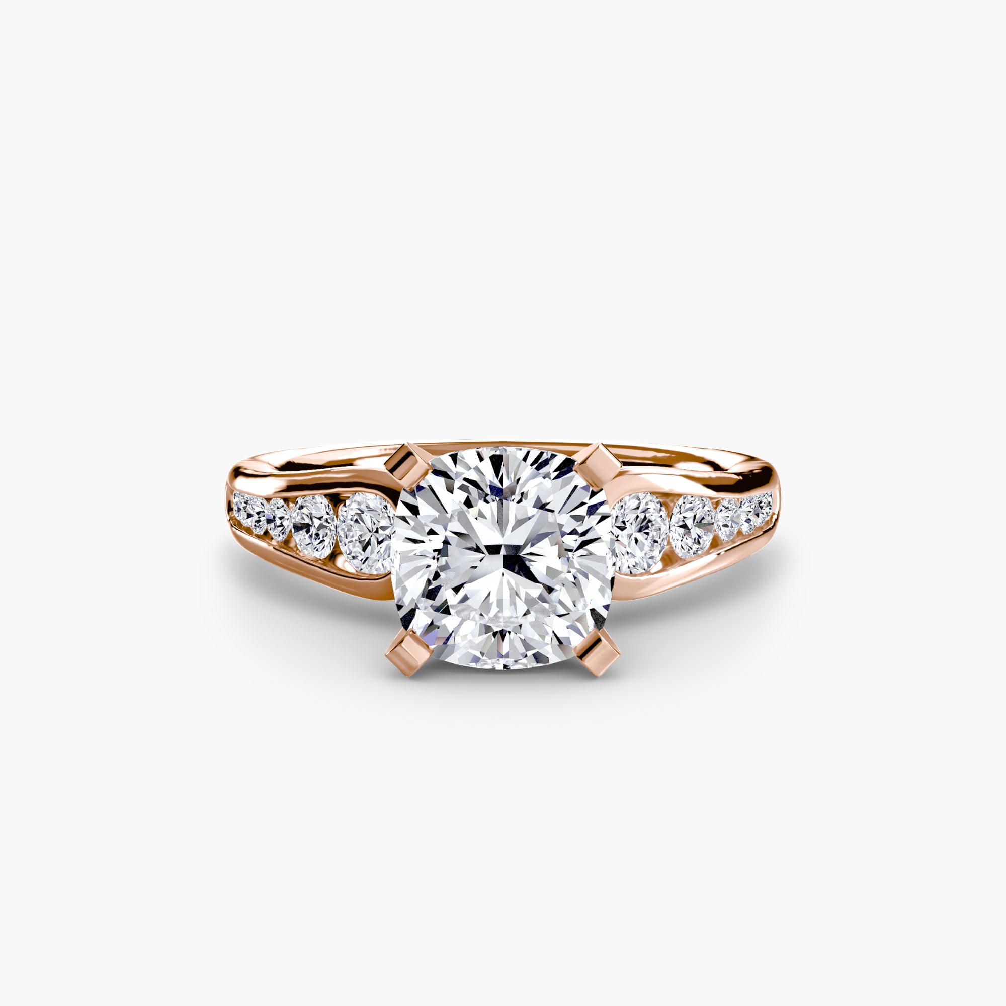 Inel de logodna Solitaire with Pavé II