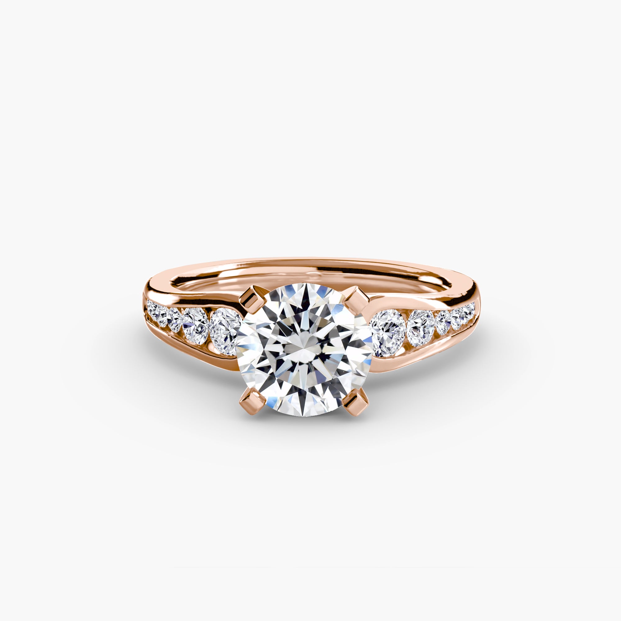 Inel de logodna Solitaire with Pavé II