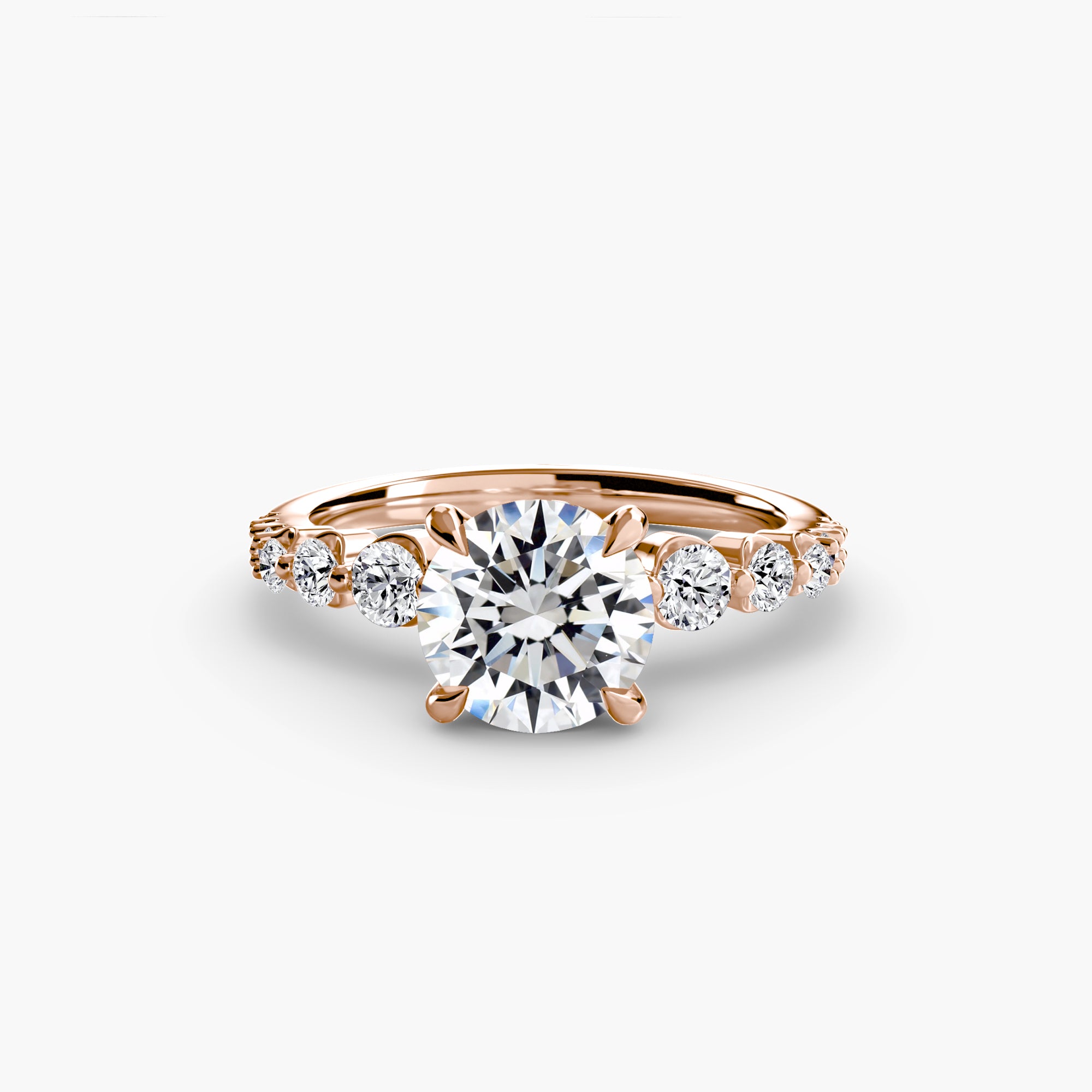 Inel de logodna Cascade Diamond