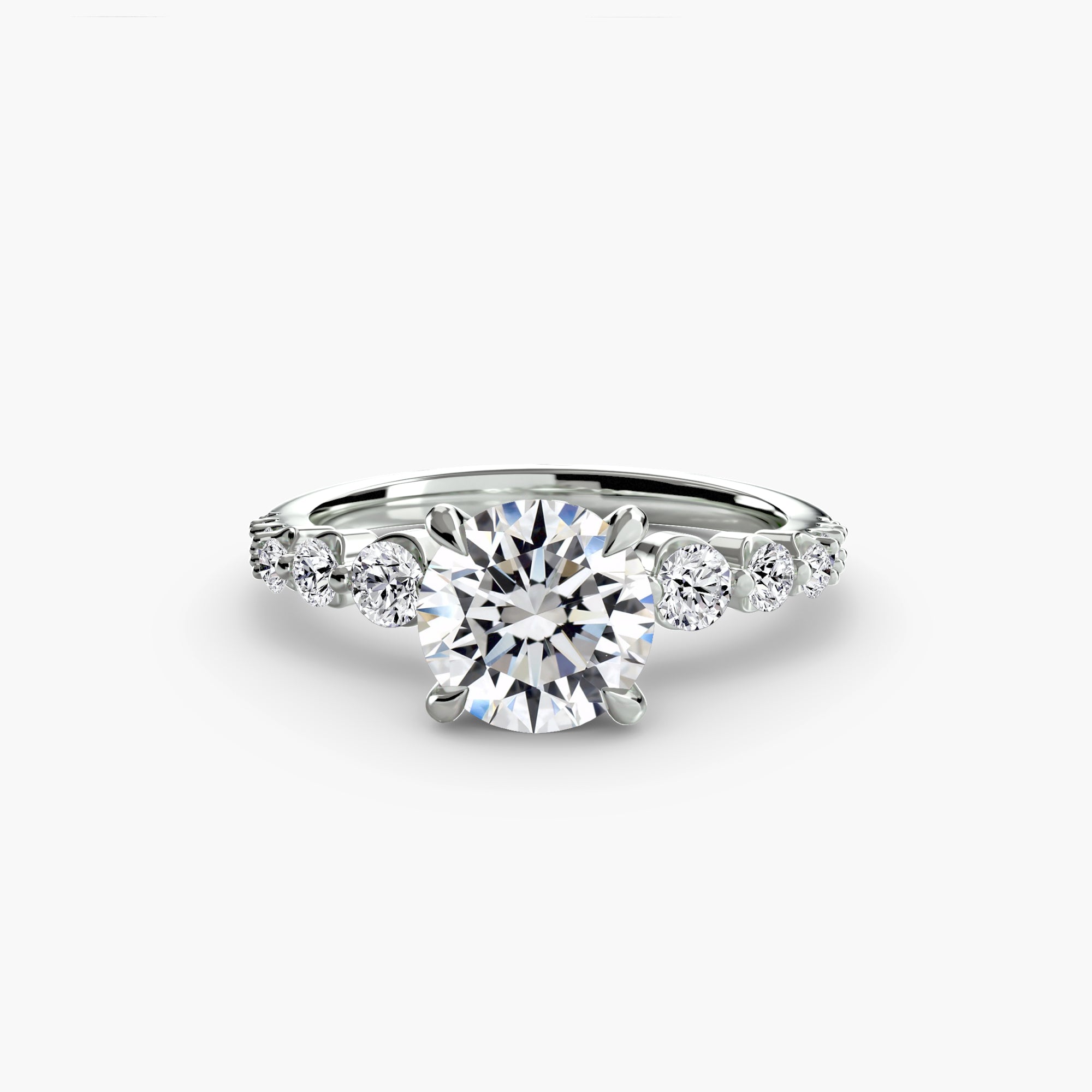 Inel de logodna Cascade Diamond