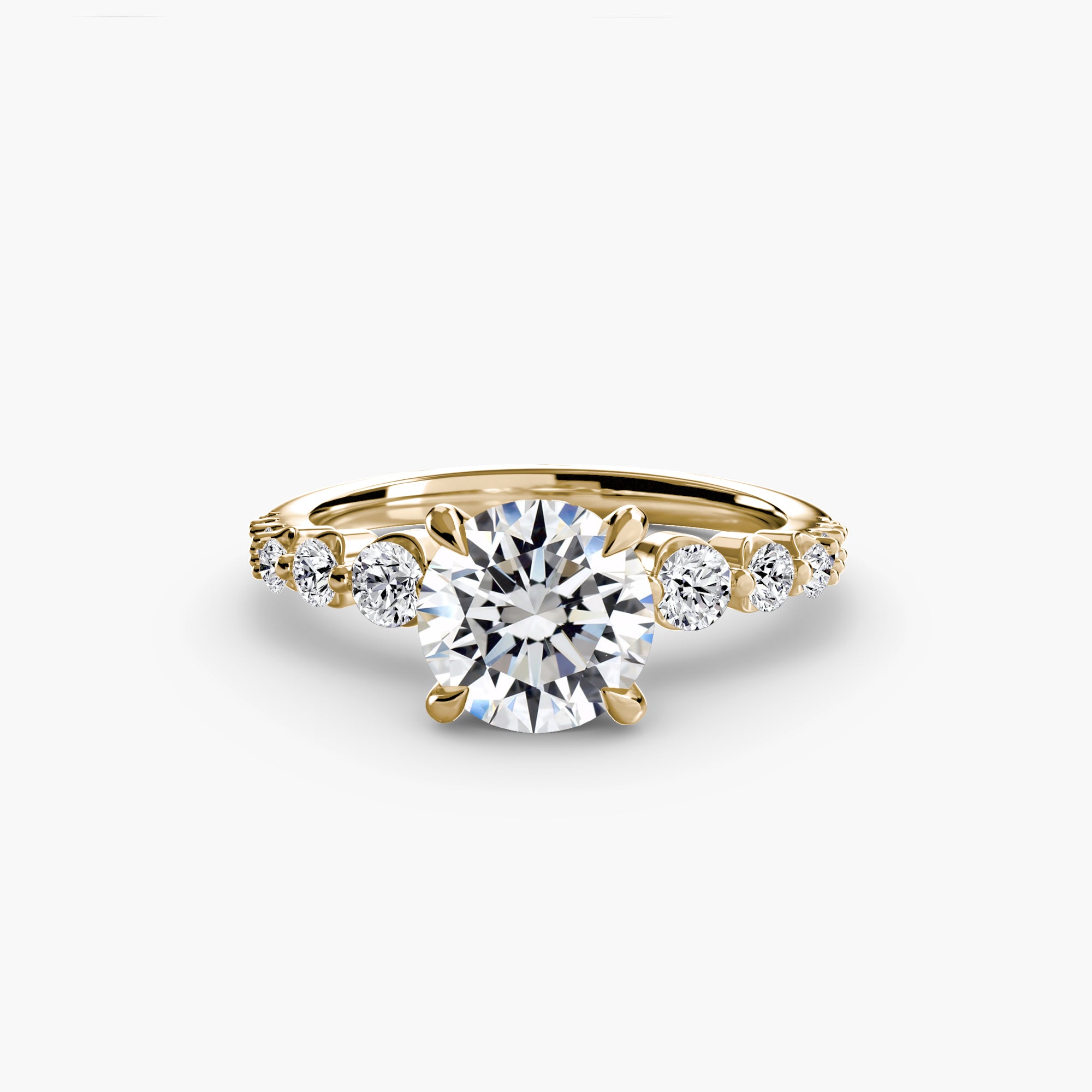 Inel de logodna Cascade Diamond
