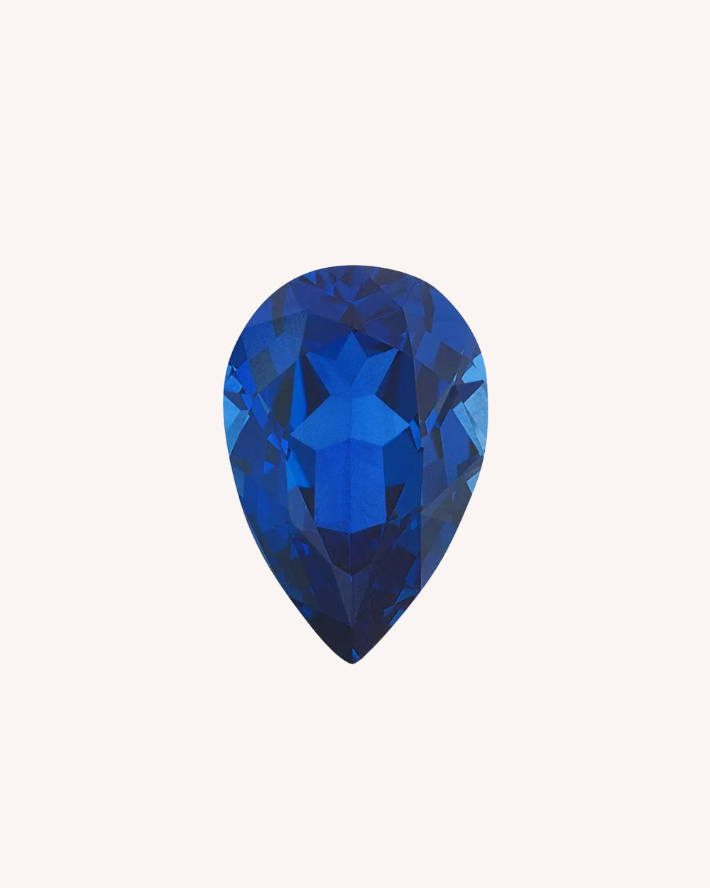 Safir Lab-Grown Albastru, Para, 1.06 ct
