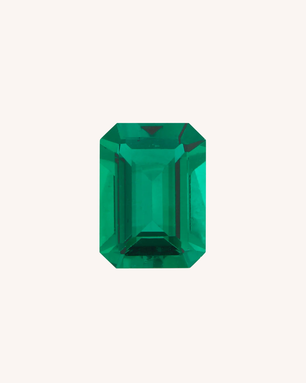 Smarald Lab-Grown, Octogon, 1.3 ct