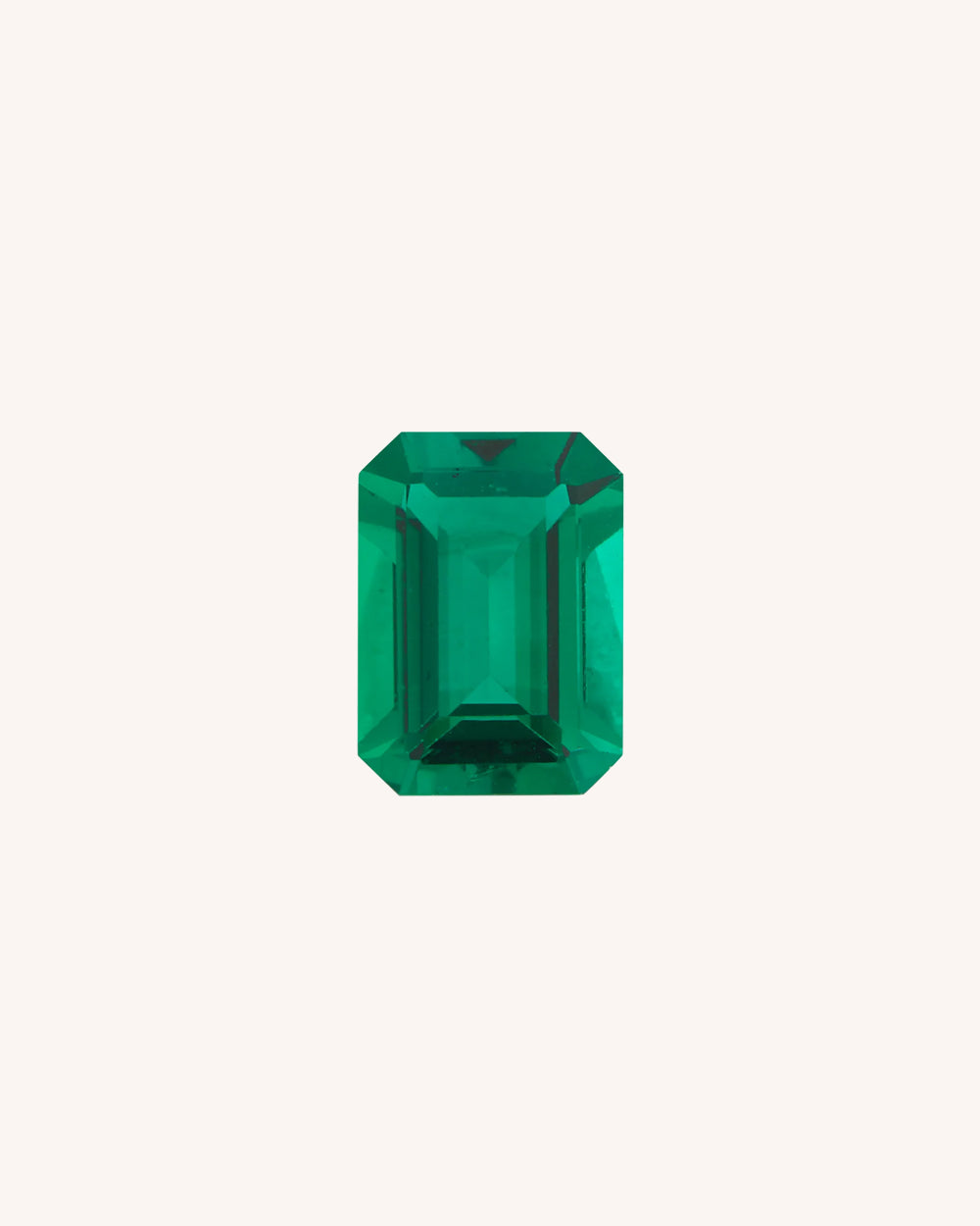 Smarald Lab-Grown, Octogon, 0.67 ct