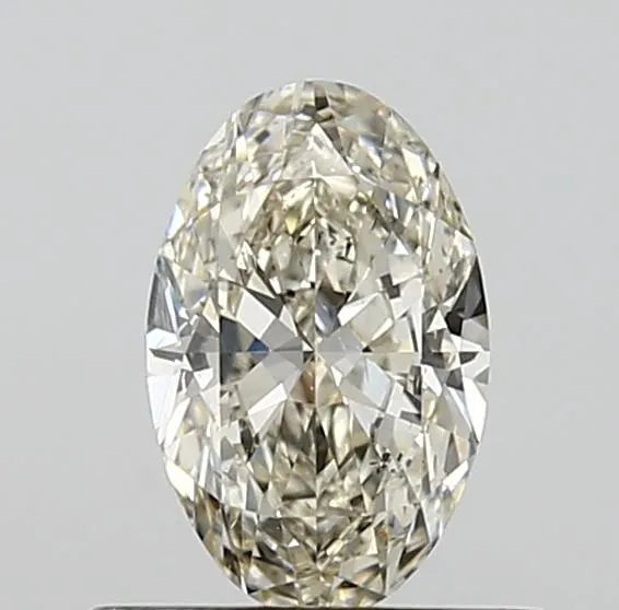0.51ct Oval Natural Diamond (Colour L, Clarity SI1, GIA Certified)