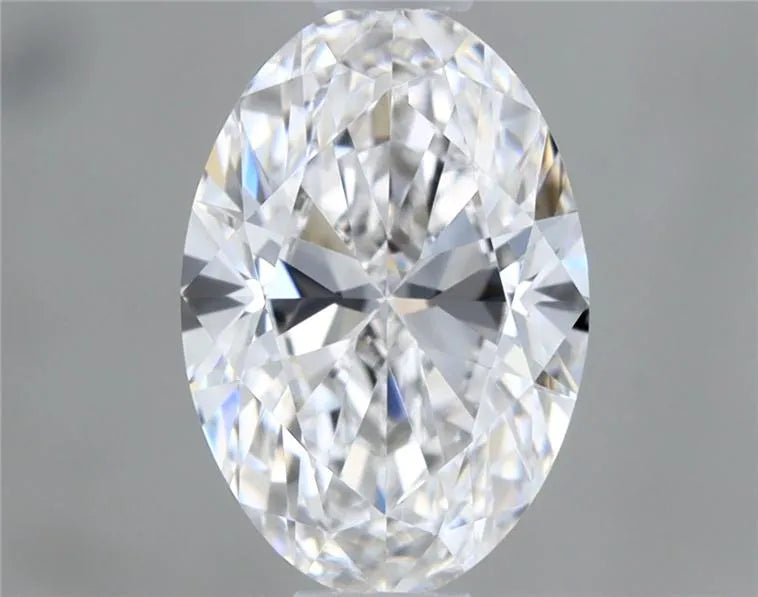 0.55ct Oval Natural Diamond (Colour D, Clarity IF, Cut VG, IGI Certified)