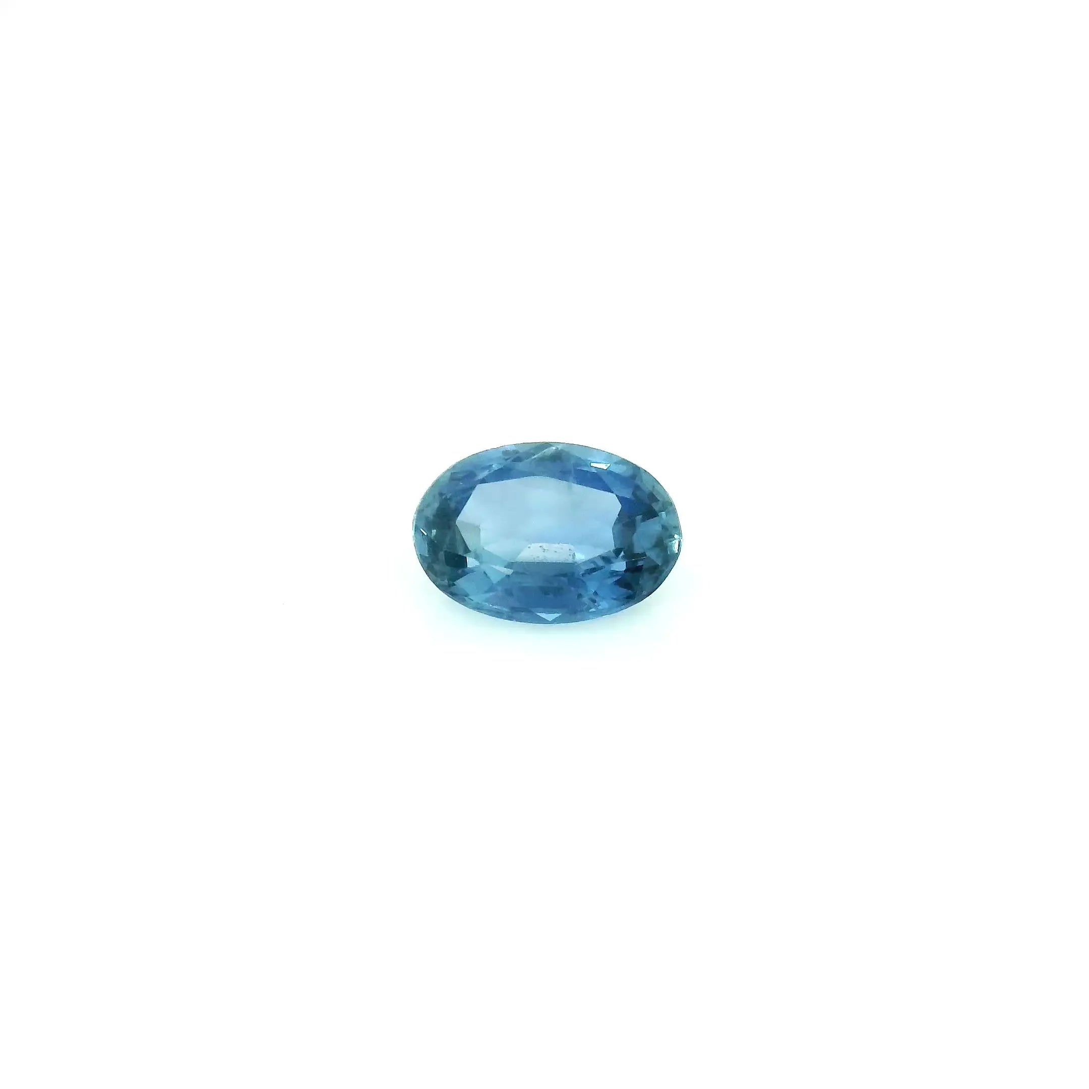 0.64ct Oval Natural Sapphire (Colour Blue, Clarity Slightly Included, Cut Faceted)