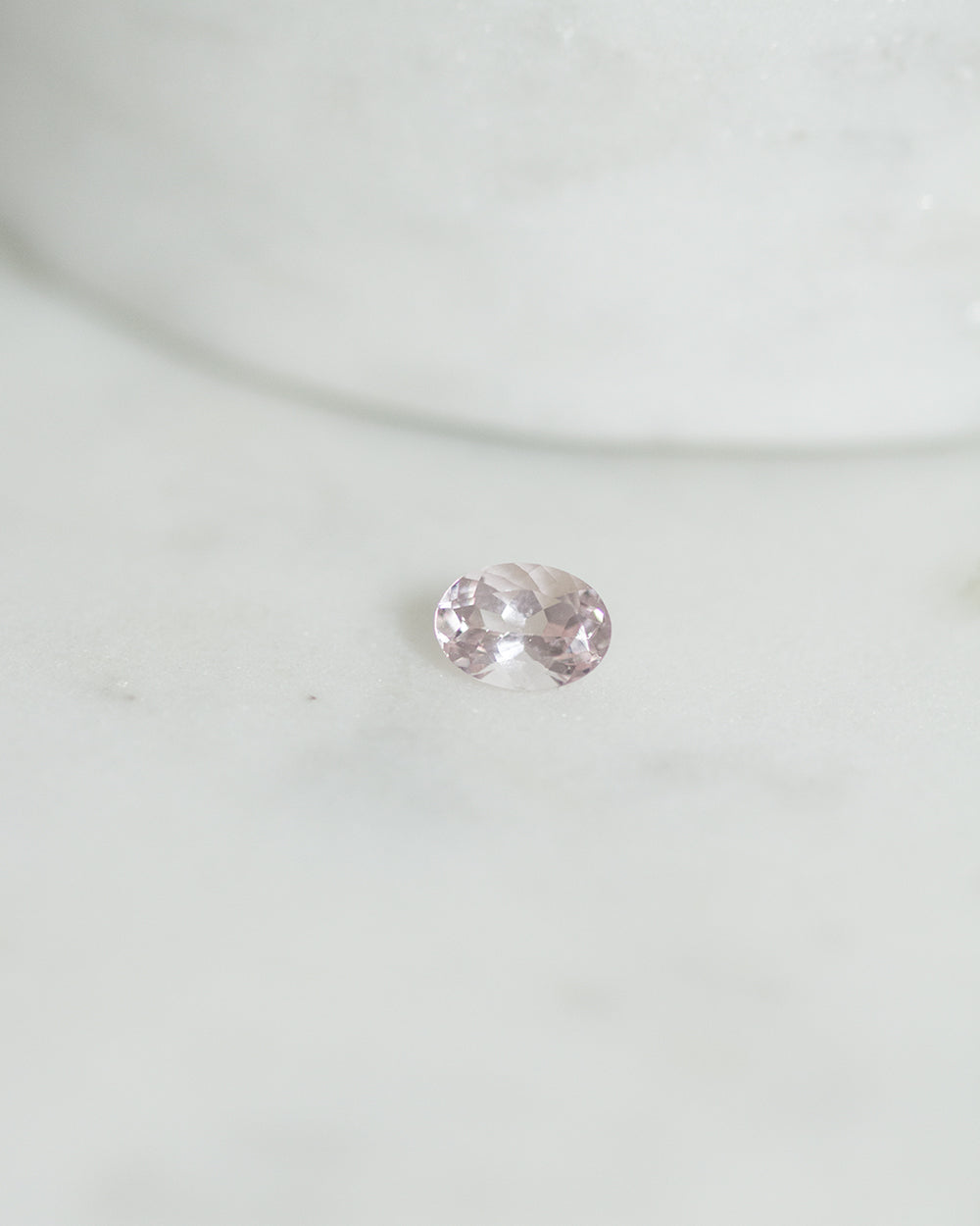 Morganit Peach, Oval, 0.57 ct