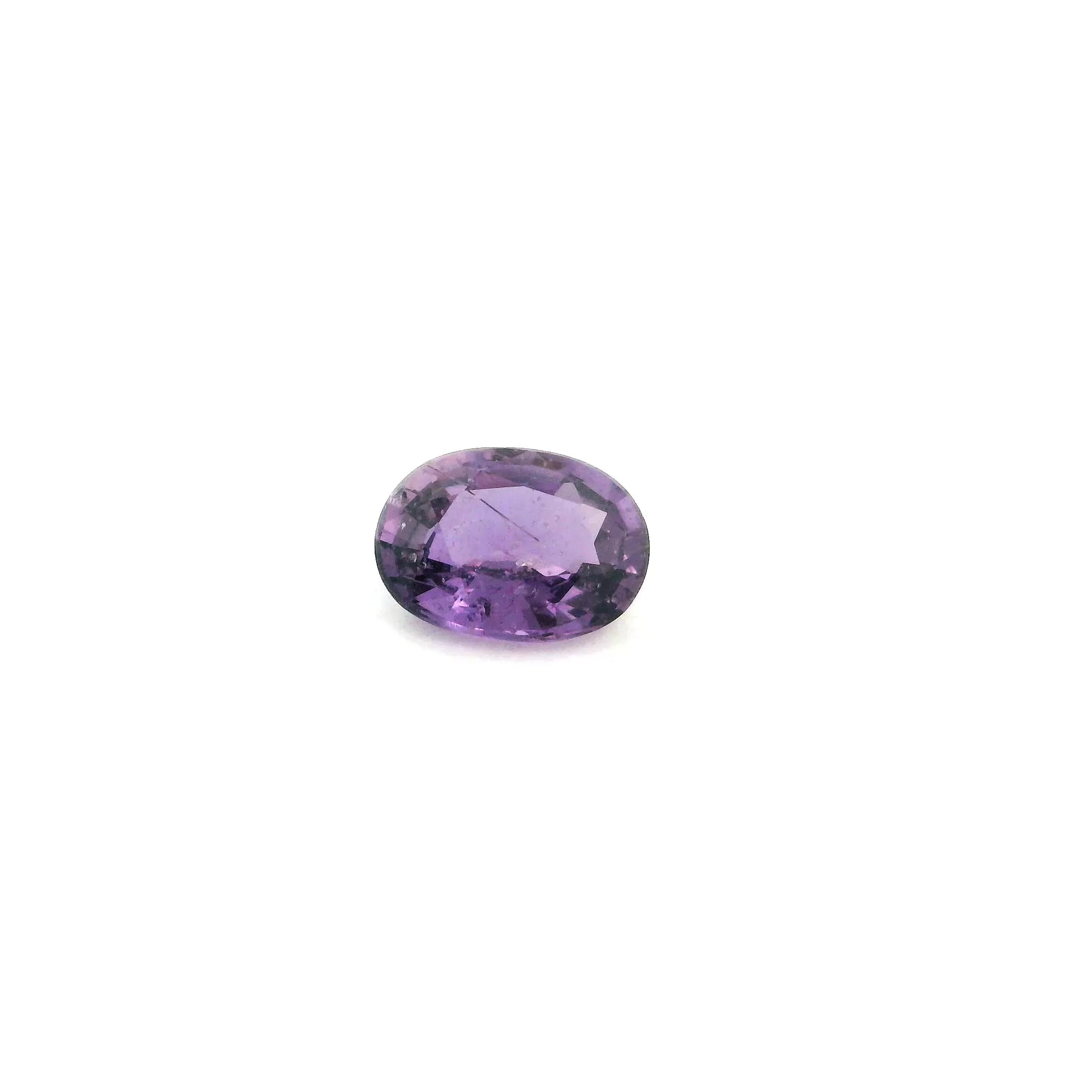 1.00ct Oval Natural Sapphire (Colour Purple, Clarity Eye Clean, Cut Faceted)