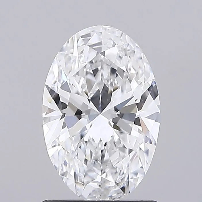 1.10ct Oval Lab Grown Diamond (Colour D, Clarity VVS2, IGI Certified)