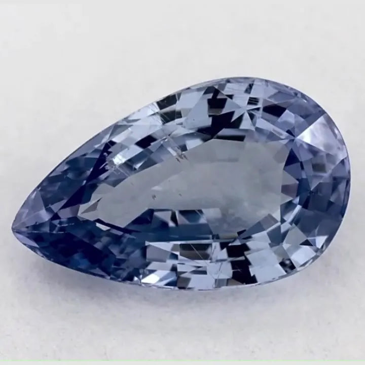 1.59ct Pear Natural Sapphire (Colour Blue, Clarity Slightly Included, Cut Faceted)