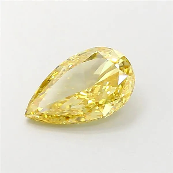 2.01ct Pear Lab Grown Diamond (Colour Fancy Intense Yellow, Clarity VVS2, IGI Certified)