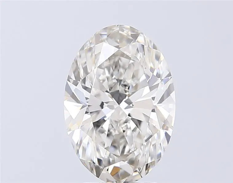 3.10ct Oval Lab Grown Diamond (Colour G, Clarity VVS2, IGI Certified)
