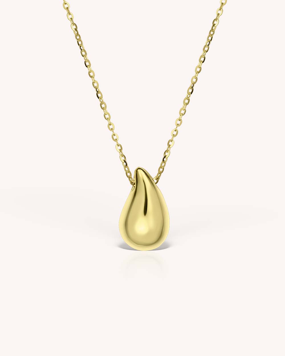 Colier Waterdrop Gold