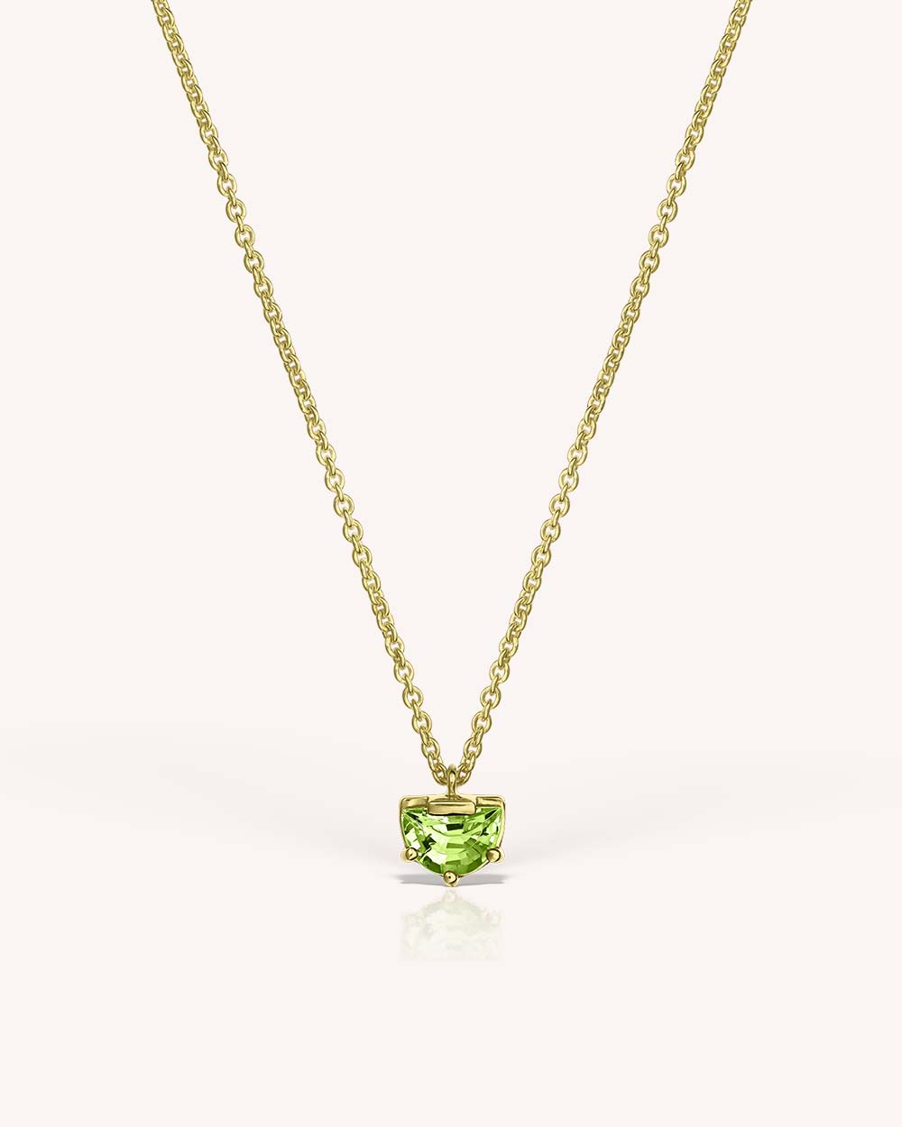 Colier Peridot Glow