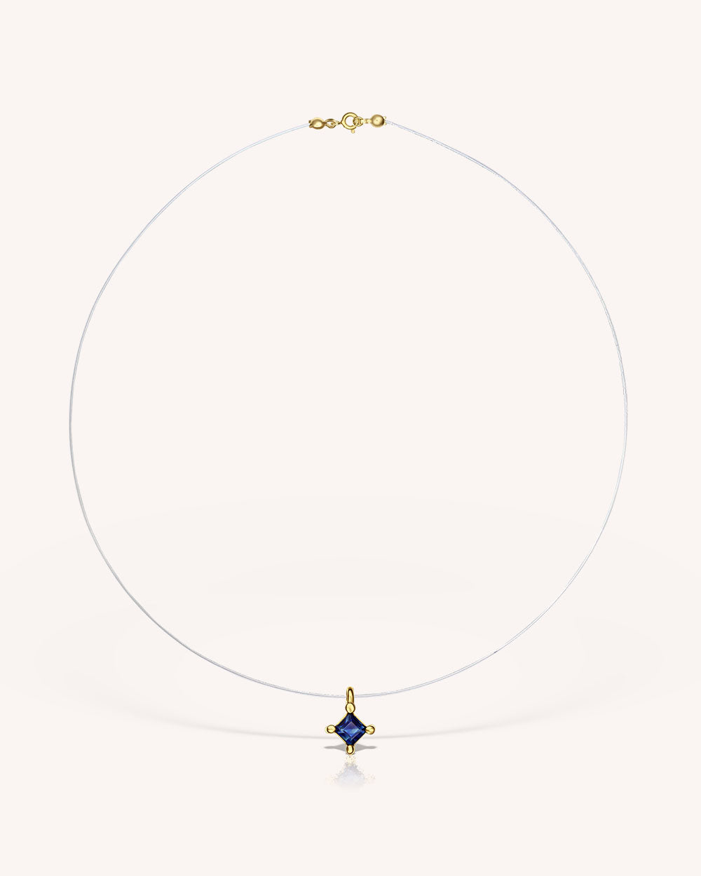 Colier guta Night Sky cu safir